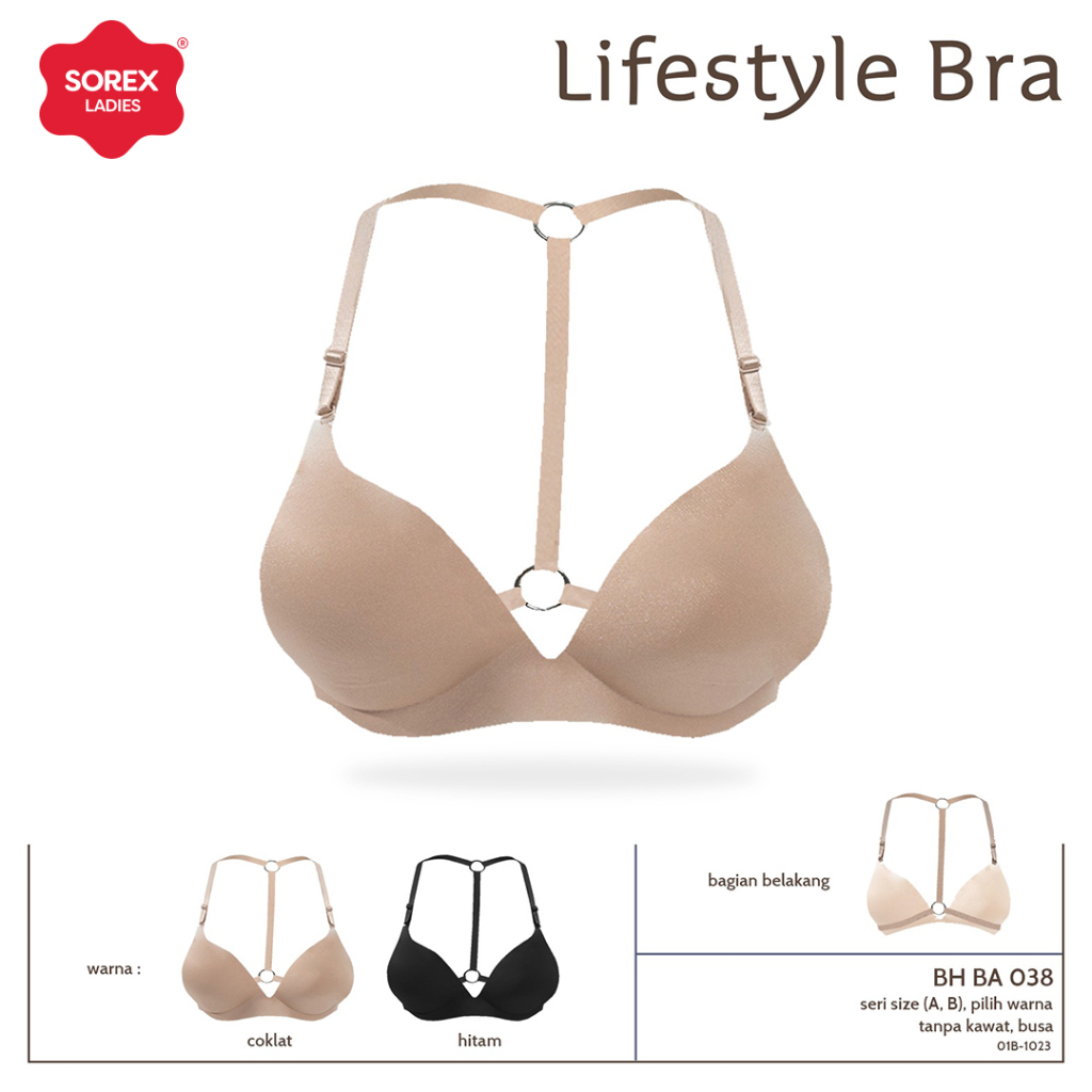 Sorex Bra Fashion Lifestyle BA 038 Bra Pesta Seamless Push Up Kebaya