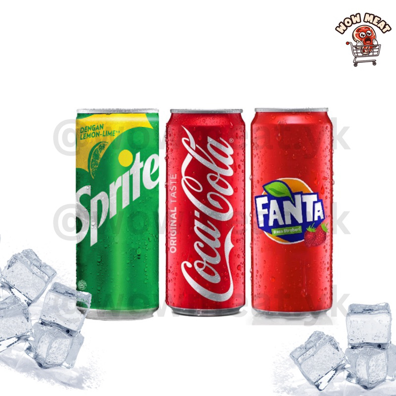 

Coca Cola | Fanta | Sprite Kaleng 250 Ml