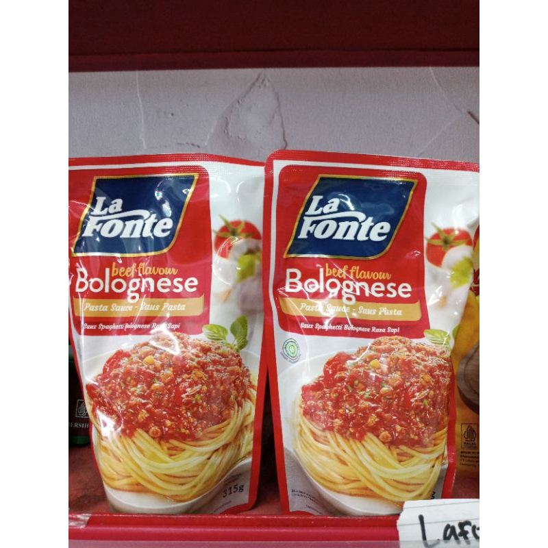 

La Fonte Saus Spaghetti 315gr