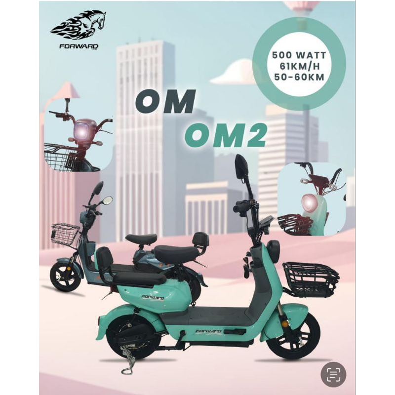 SEPEDA LISTRIK FORWARD OM2