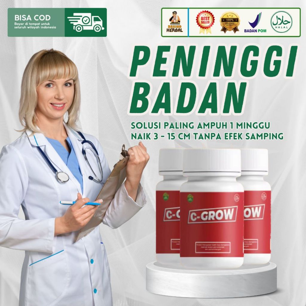 Peninggi Badan Ampuh - Peninggi Badan Terlaris - Susu Penambah Tinggi Badan - Penambah Tinggi Badan 