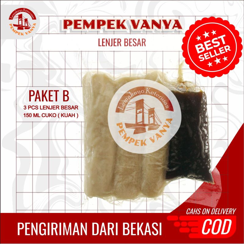

pempek vanya I pempek lenjer besar I pempek palembang I pempek forzen I pempek palembang tenggiri asli