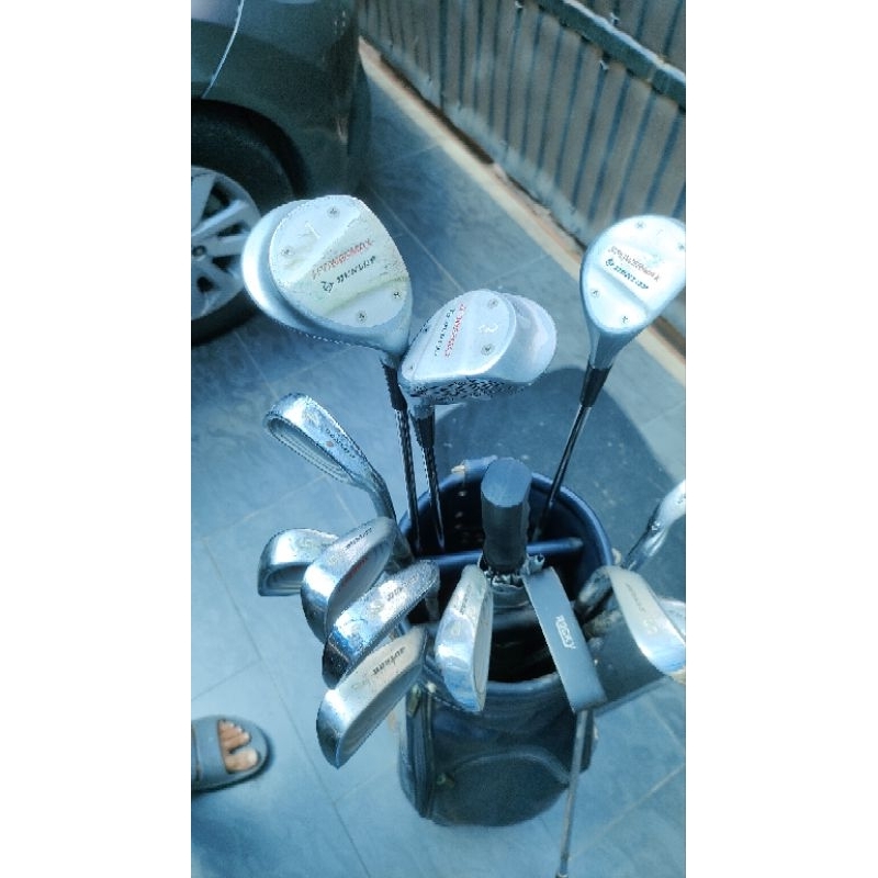dunlop powermax golf clubs set preloved second tongkat tas original