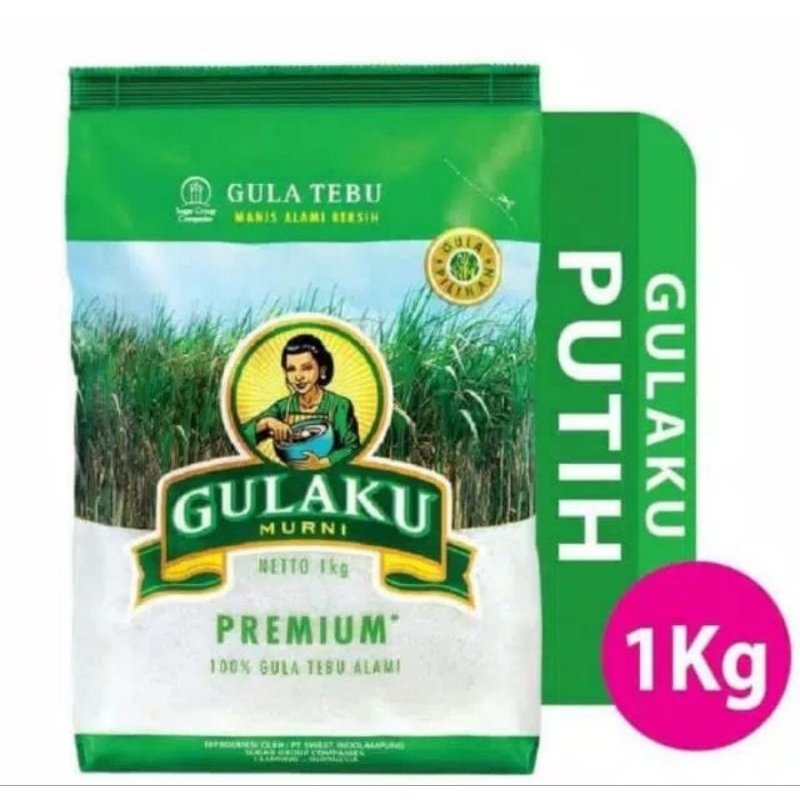 

Gulaku Gula pasir premium gula putih 1 kg