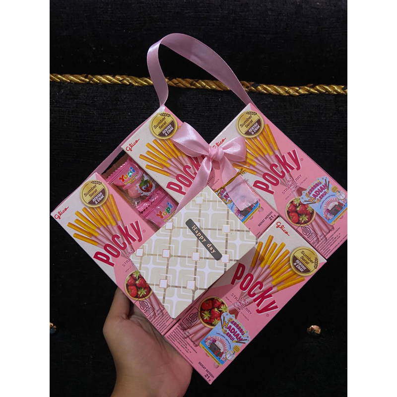 

Pocky Bentuk Love + Yupi