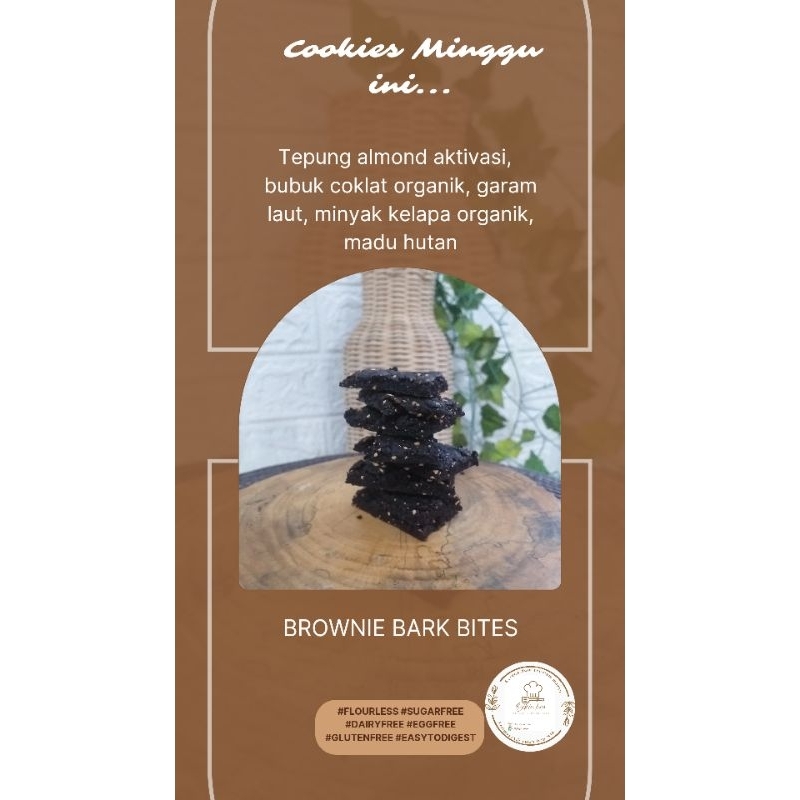 

Keripik Brownies 250 gr ( Gluten Free, Easy to Digest, Keto, Diabetic Friendly,Vegan, Flourless, Eggless, Organic)