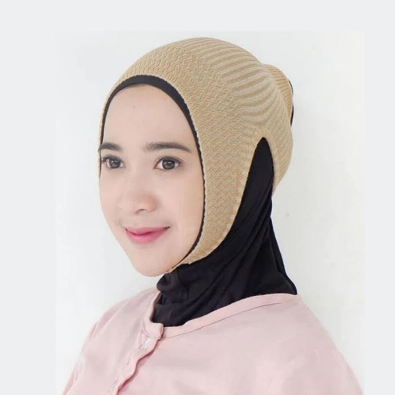 Ciput rajut anti budeg / Ciput dagu rajut anti budeg