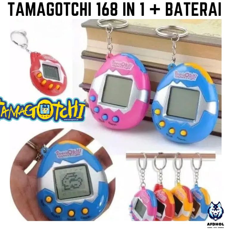 LANGSUNG ATC TAMAGOTCHI TAMAGOCHI TAMAGOCI CONNECTION 168 IN 1 MAINAN ANAK HEWAN VIRTUAL PET EDUKASI
