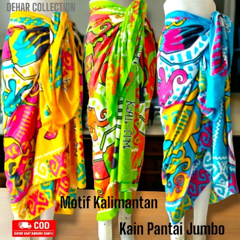 Kain Bali Jumbo Kalimantan - Kain Murah - Selimut - Sarung Bali