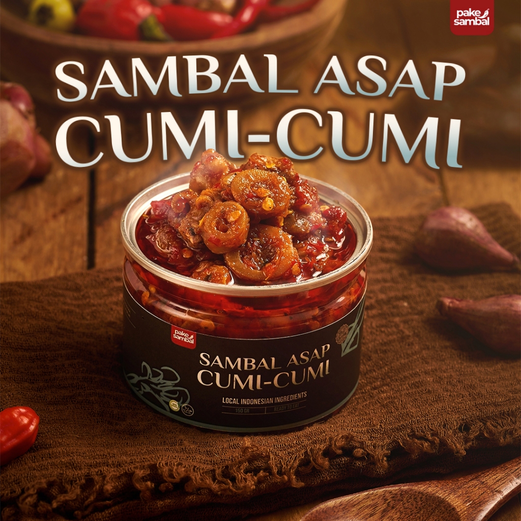 

Pake Sambal - Sambal Asap Cumi (140 gram)