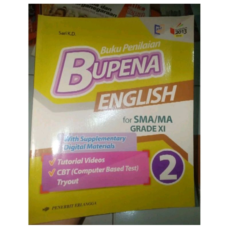 BUKU BUPENA ENGLISH SMA XI