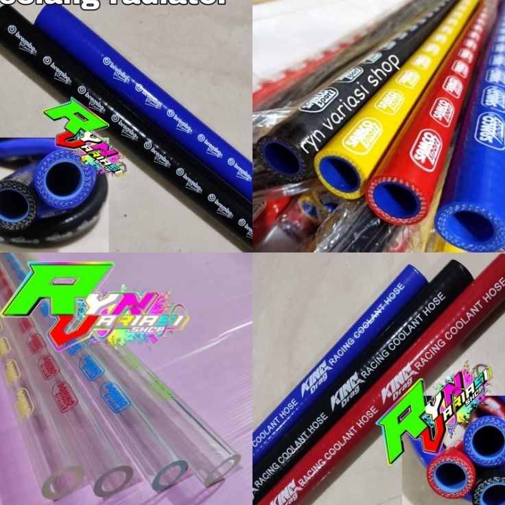 Vob Selang radiator samco sport 5cm selang samco king drag vnd domino sport Ninja R ninja Rr Vixion 