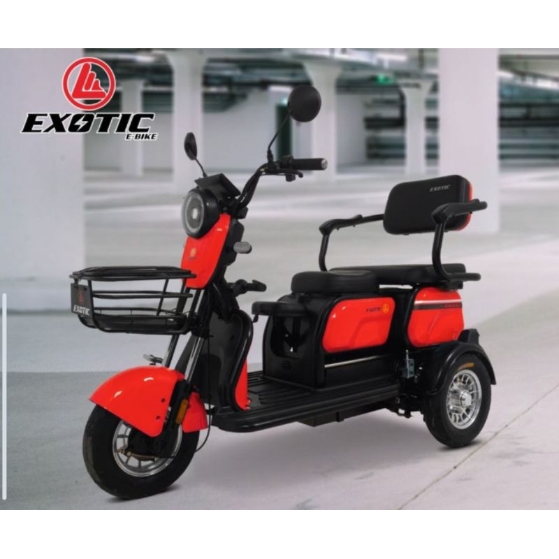 motor listrik roda tiga exotic sierra e-3 electric new