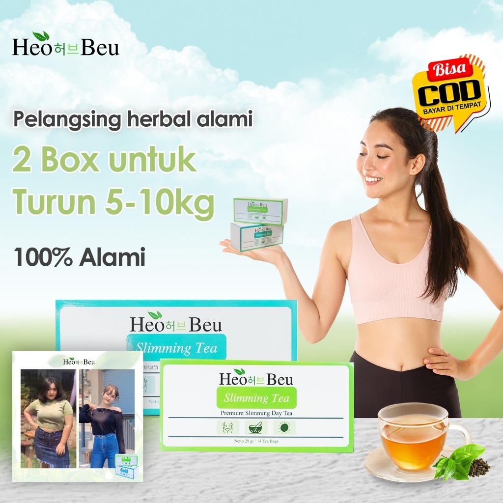 

Teh Heo Beu | Heo Beu Tea Minuman Teh Pelangsing Original BPOM | Heo Beu Sliming Tea Original | Teh Heo Beu Slimming Tea