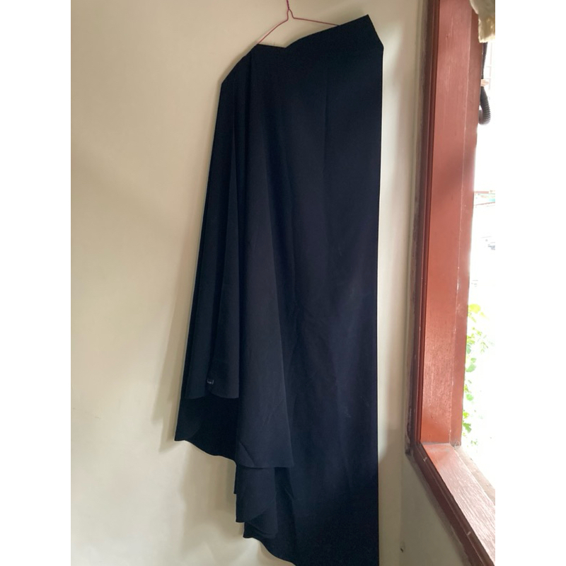 khimar al hauraa syari jetblack bonanza sofpad bagus preloved
