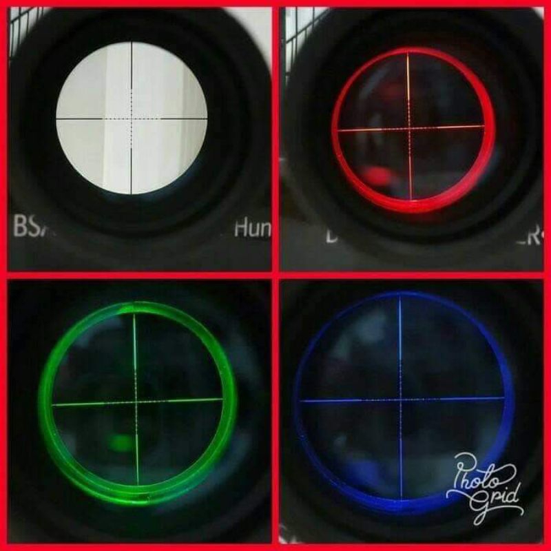 reticle mildot tube25