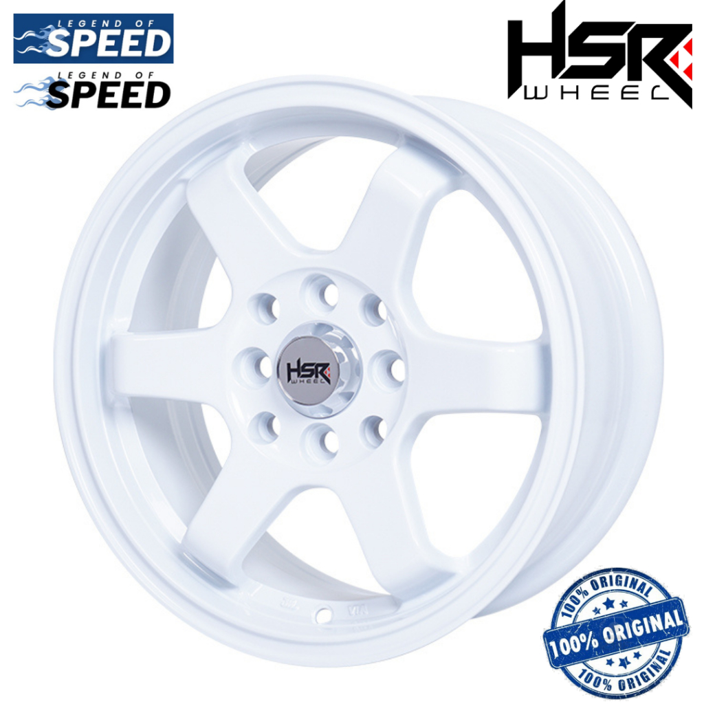 Velg HSR Model TE37 R14 Biro, Avanza, Xenia, Sigra, Calya, Ayla, Wuling Dll