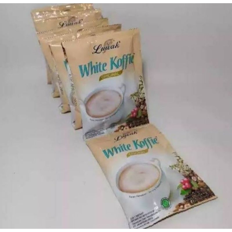 

luwak white coffie original renceng isi 10sachet