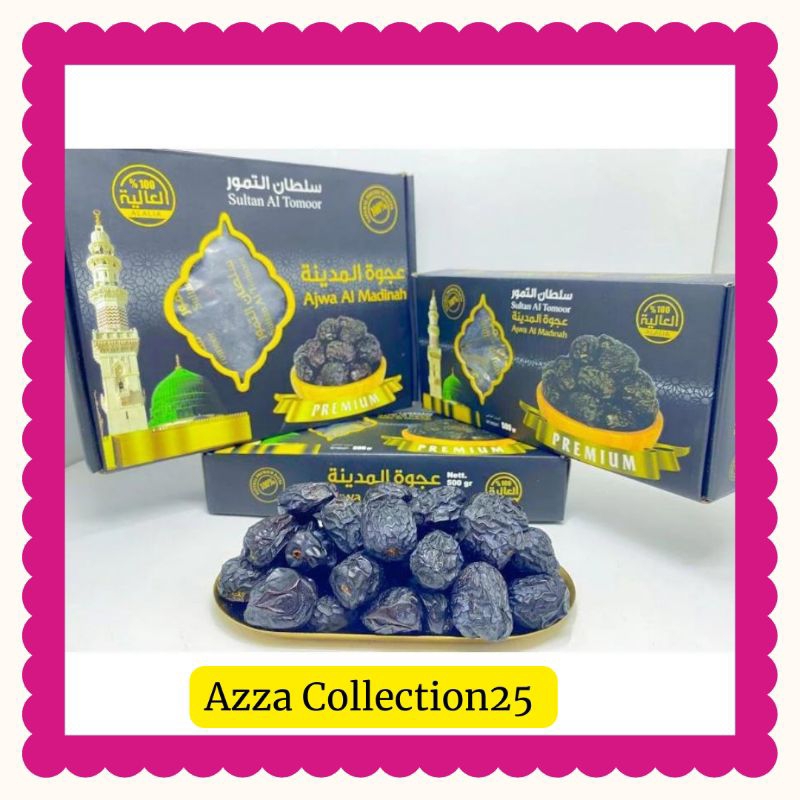 

KURMA AJWA AL MADINAH 1Kg Box Exclusive/KURMA NABI 1Kg