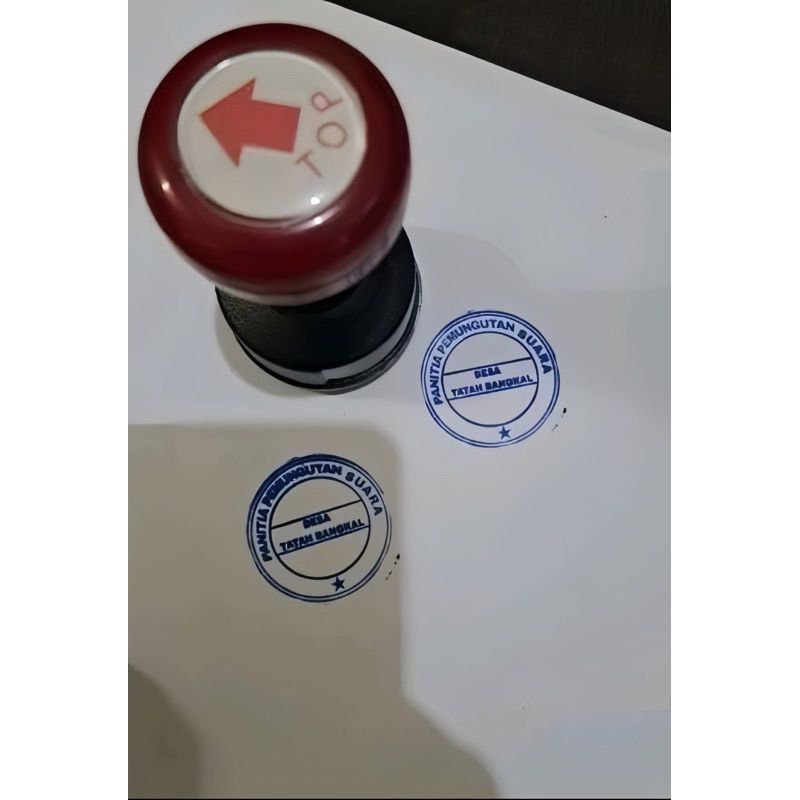 

Stempel bulat ukuran 3.2cm