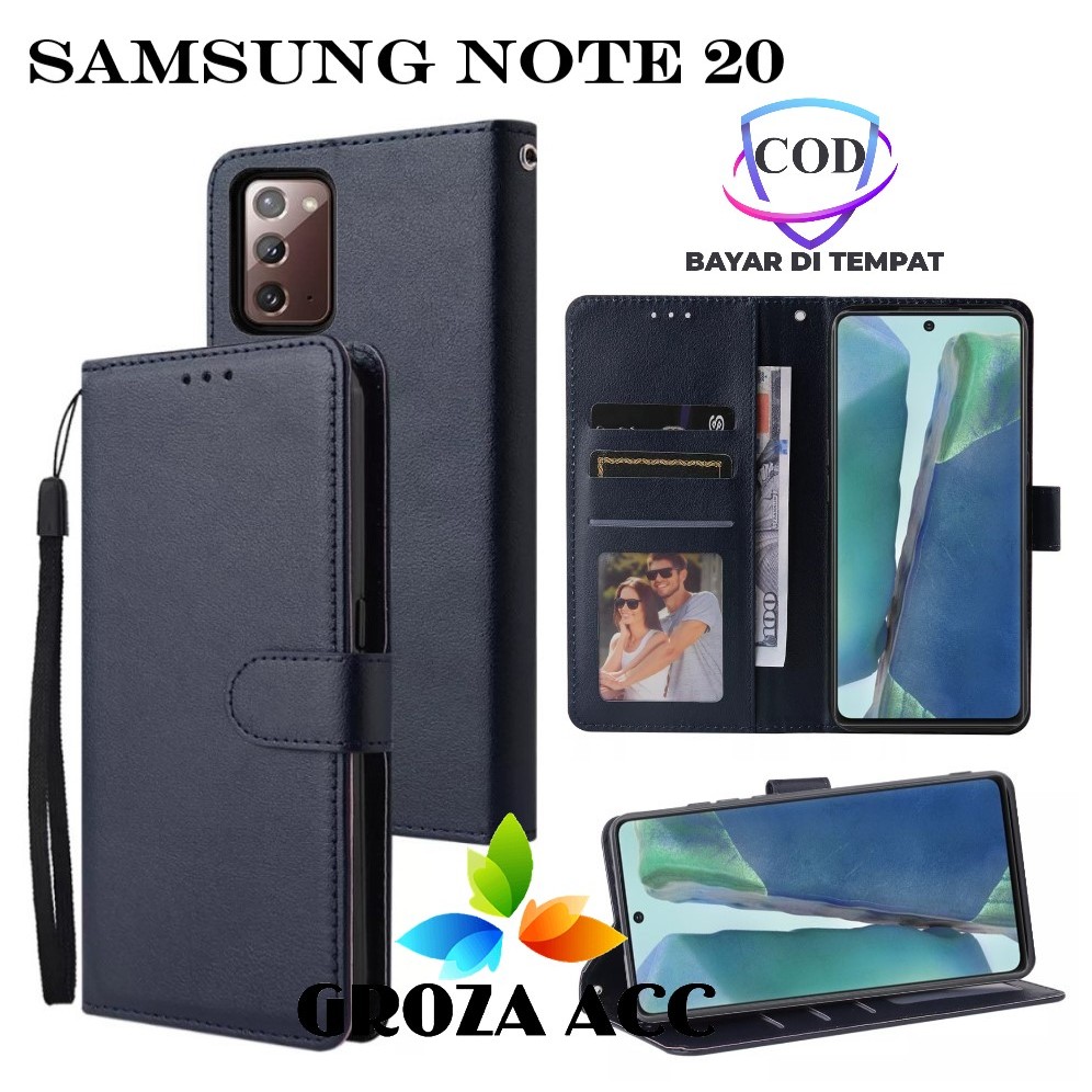 Flip Case SAMSUNG NOTE 20 Case Wallet Kulit Casing Dompet Case Wallet Leather Flip Case SAMSUNG NOTE