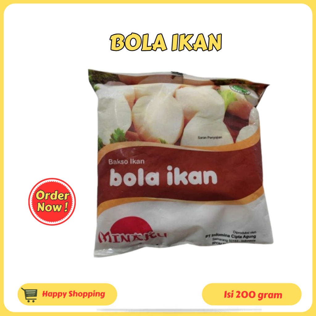 

bola ikan minaku 200gr