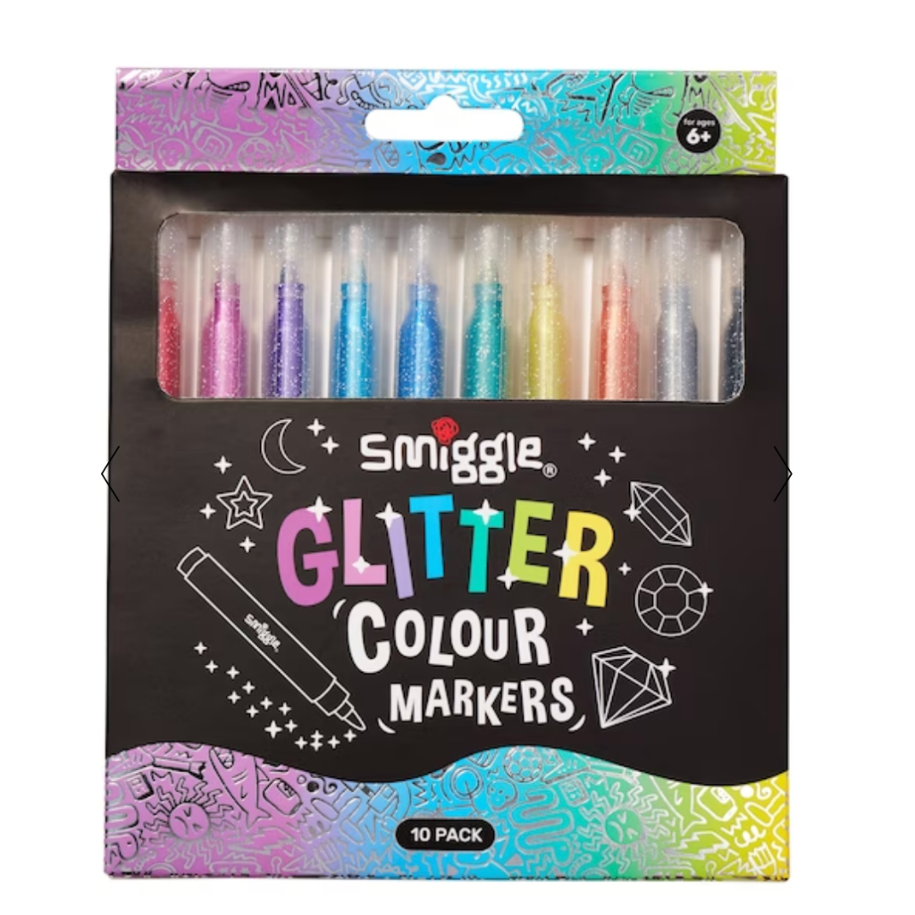 

SMIGGLE PEN GLITTER - Glitter Marker Pack X10