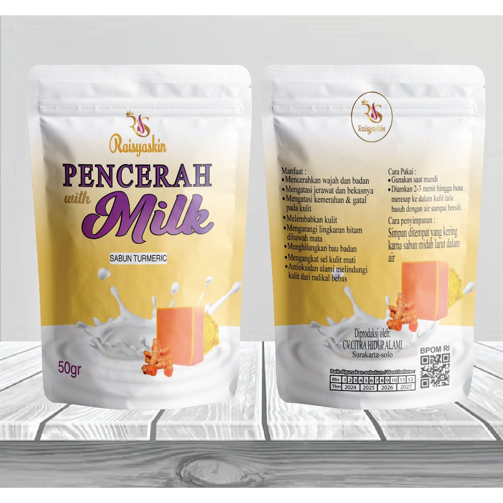 Cetak kemasan Standing Pouch Custom Ziplock Metalize