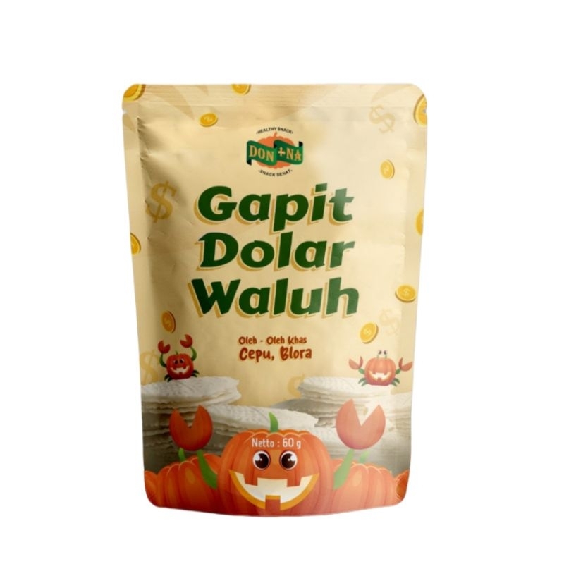 

Gapit Dolar Waluh DONNA Healthy Snack Oleh-oleh Khas Cepu Blora
