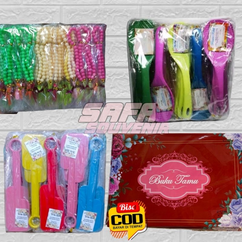 Paket Hemat 150pcs Souvenir Pernikahan Campur Souvenir Unik