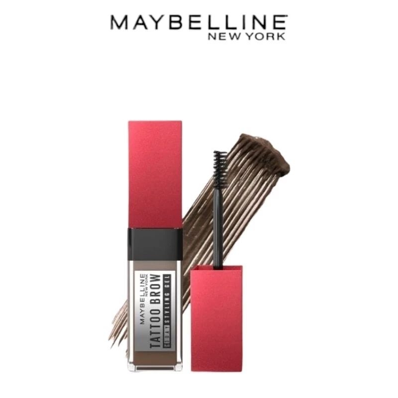Maybelline Tatto Brow 3 Day Styling Gel Brown Coklat - Makeup(Deep Brown)