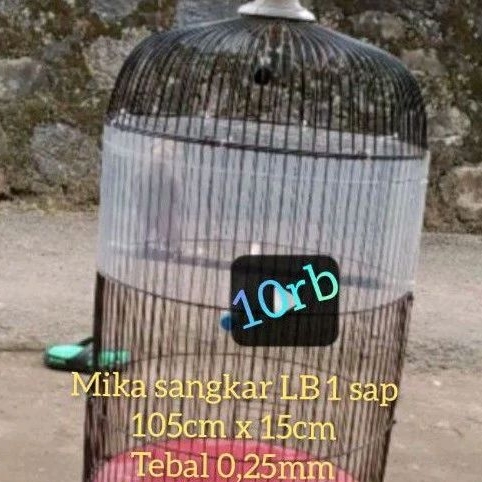 Mika sangkar Lovebird 1 sap terapi jeruji nakal lovebird kenari kacer dll