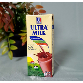 

Ultra Milk Coklat Susu 250 ml/UHT Kemasan/ - Susu Coklat