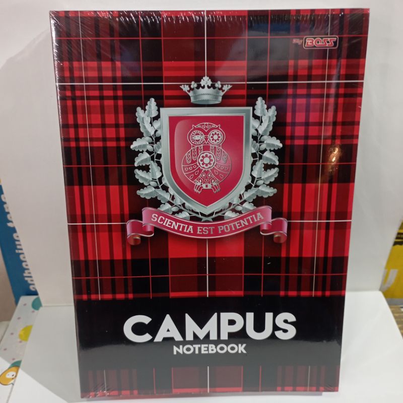 

BUKU TULIS CAMPUS BIG BOSS isi 36 lembar ( 10 buku ) / pack