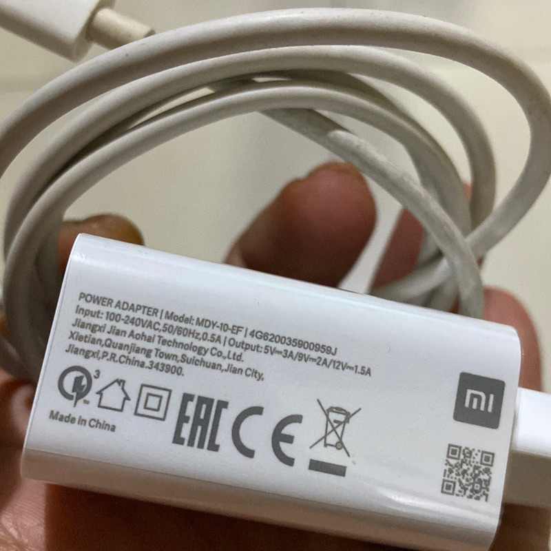 charger xiaomi copotan 18 watt