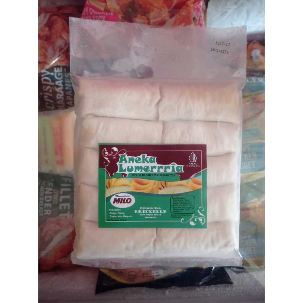 

Piscok Pisang Lumer Milo Lumeria Brecxelle isi 10 pc
