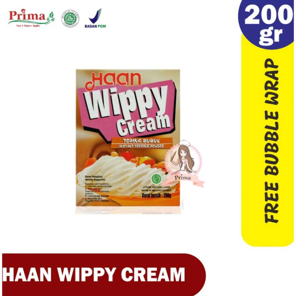 

HAAN WIPPY CREAM 200 GR