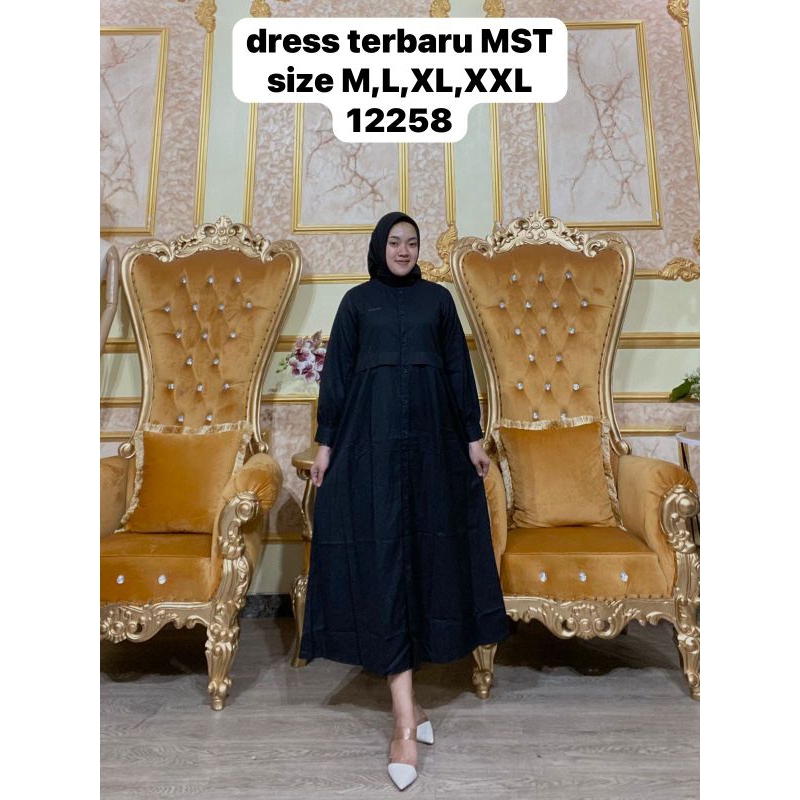 Dress Mistiten - Mistiten long dress Gamis misti10 Tunik mistiten Dress wanita