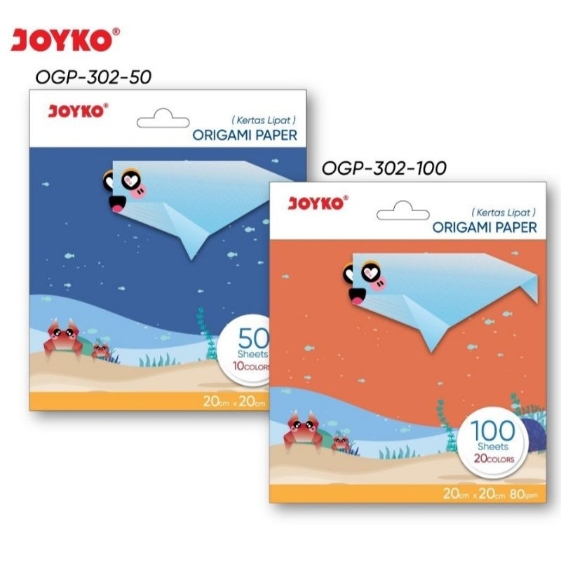 Kertas Origami Joyko OGP-302 (1pad) bolak balik