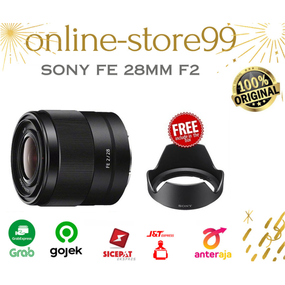 Sony FE 28mm f2 Lensa Sony 28 mm f/2 GARANSI RESMI