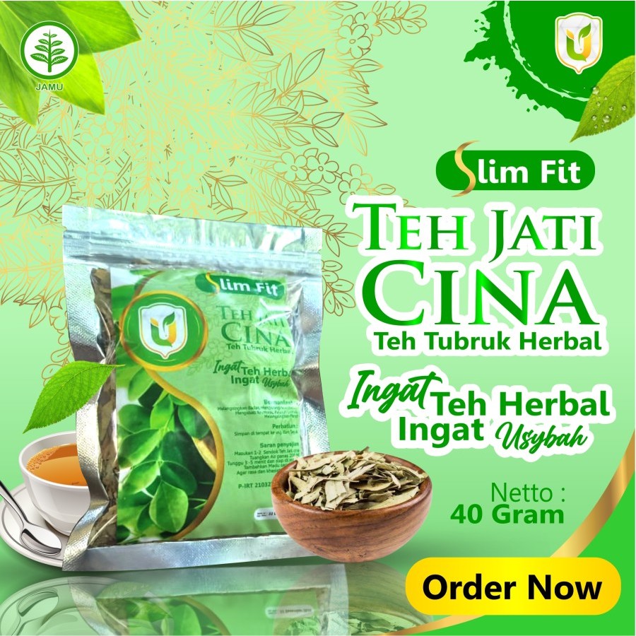

Jati Cina Herbal Teh Tubruk Asli Tradisional Organik 40 Gr