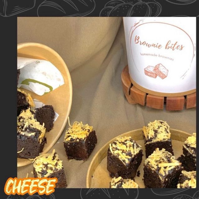 

BROWNIES BITES CHEESE/KEJU