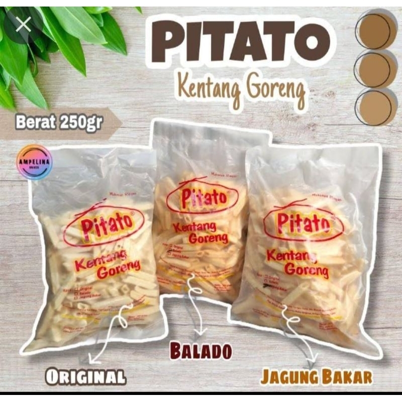 

Pitato Kentang Goreng 250gr