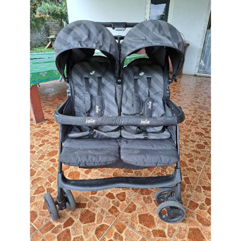 Joie Meet Aire Twin Baby Stroller Preloved Stroller Kembar