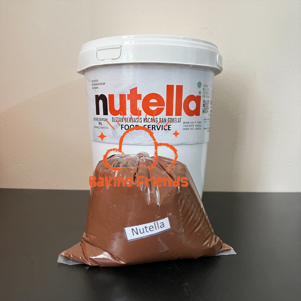 

REPACK!! NUTELLA HAZELNUT CHOCOLATE SPREAD 500GR /SELAI NUTELA COKELAT KACANG HAZEL/OLESAN COKLAT HAZEL