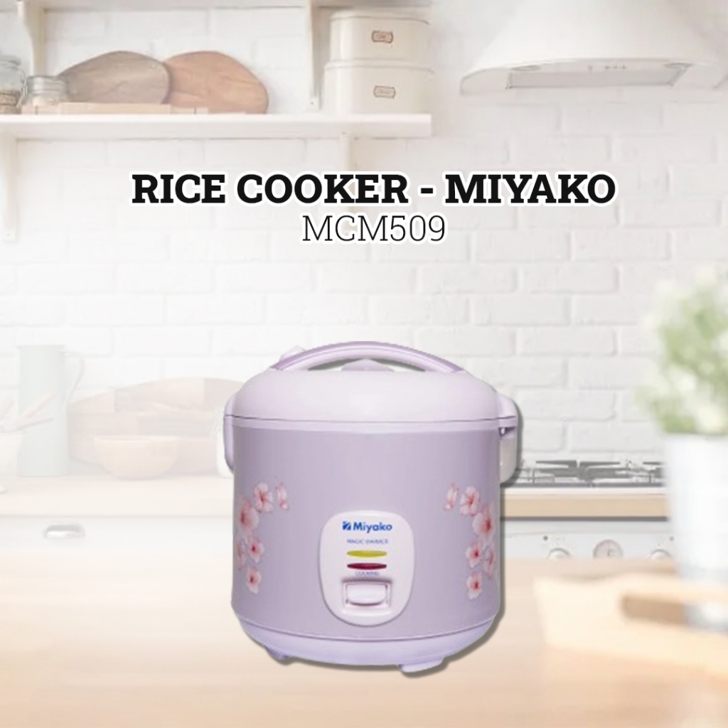 MIYAKO ricecooker/magicom 1.8L mcm509