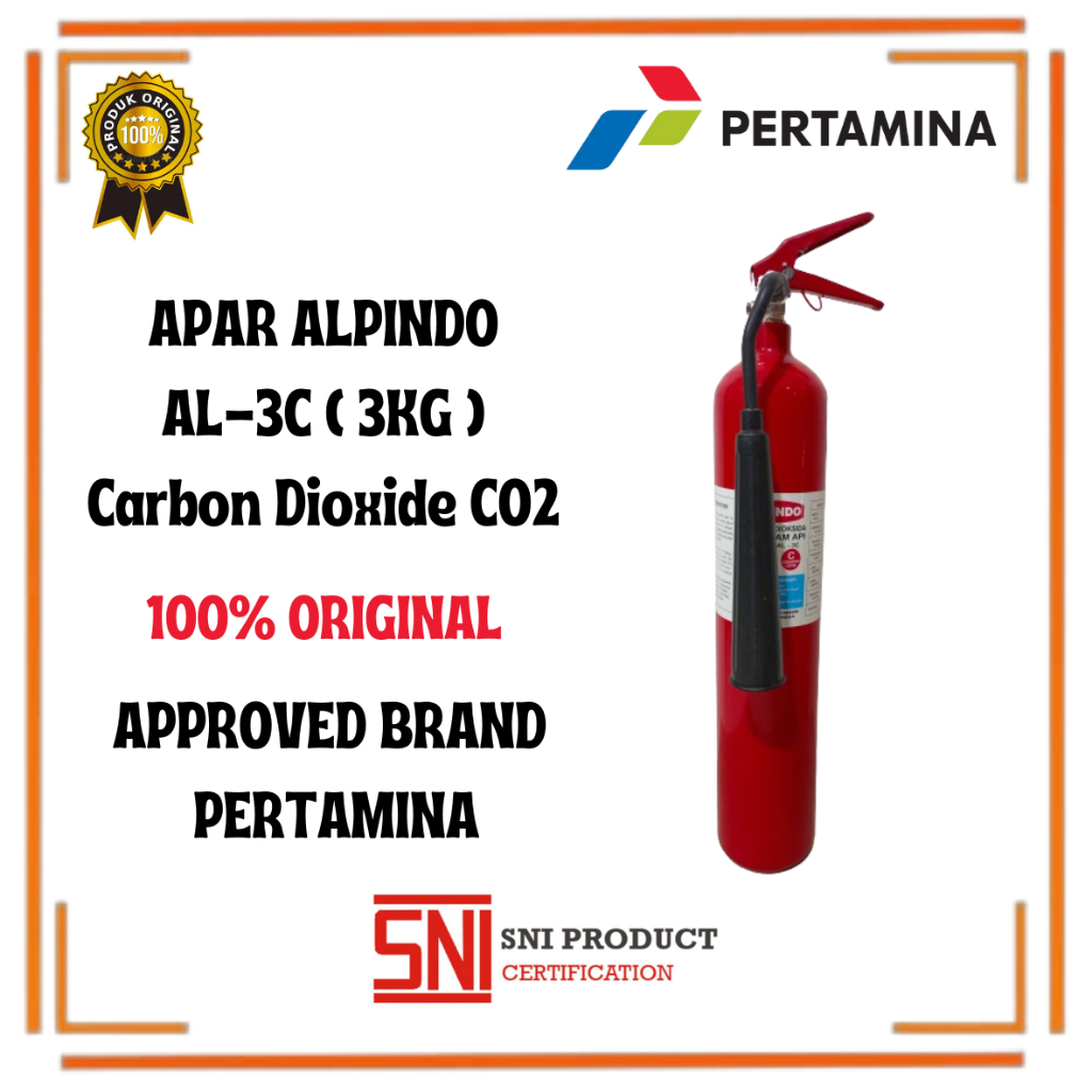 TABUNG APAR 3 KG CO2 MEREK ALPINDO