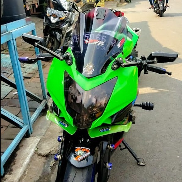 SIAP KIRIM  Mika Headlamp Kawasaki Ninja 250rr Mono Sl PNP