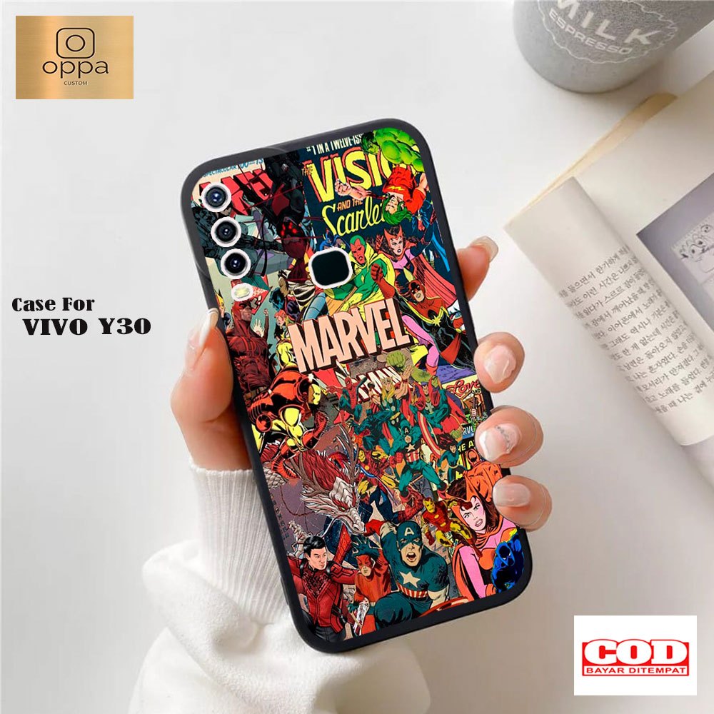 Softcase Pro Camera VIVO Y30 - Casing hp VIVO - silikon hp murah OC0024 - Softcase Pro Camera
