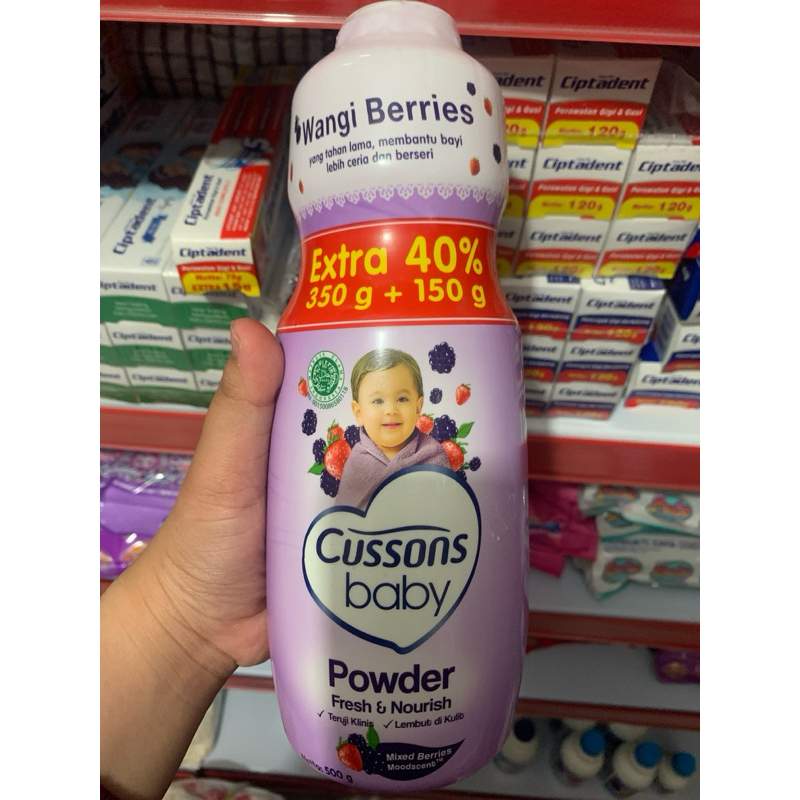 CUSSONS BABY POWDER BEDAK BAYI 500gr